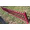 Clôture alu Malcombe rouge améthyst H 60 cm L 751 cm